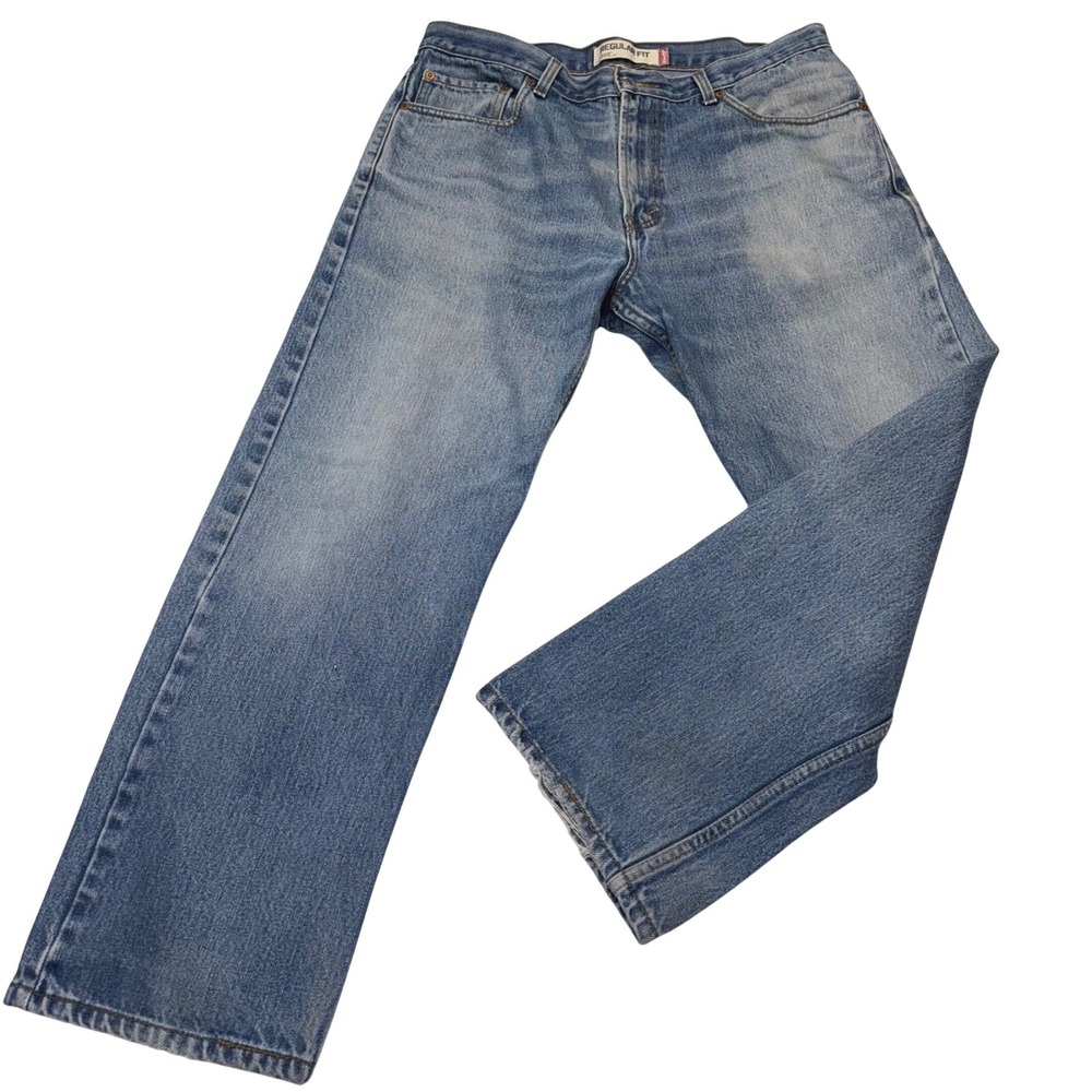 Vintage Levi's 505 Regular Fit Mens Jeans Blue Denim Size 36